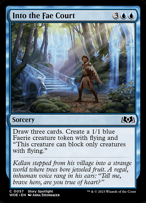 Into the Fae Court - Wilds of Eldraine Magic card