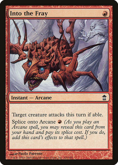 Into the Fray - Saviors of Kamigawa Magic card