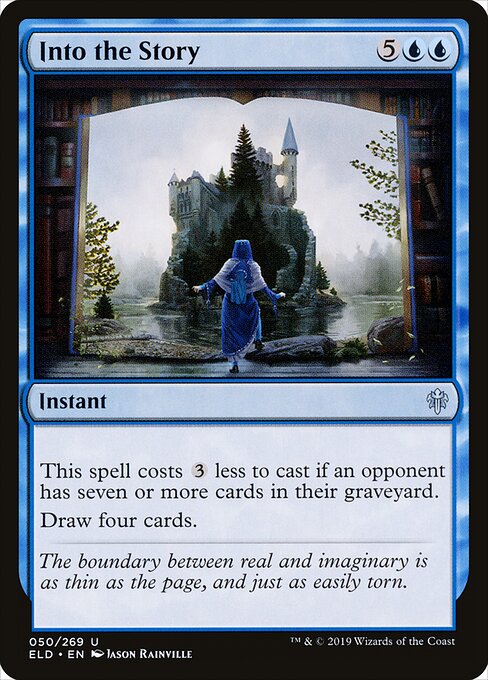 Into the Story - Throne of Eldraine Magic card
