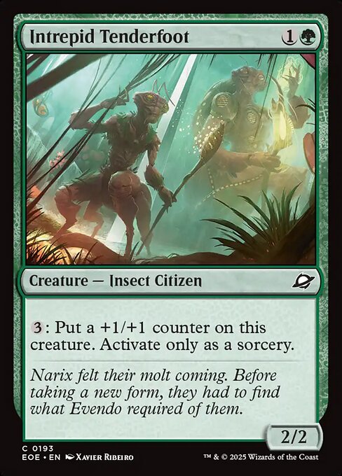 Intrepid Tenderfoot - Edge of Eternities Magic card