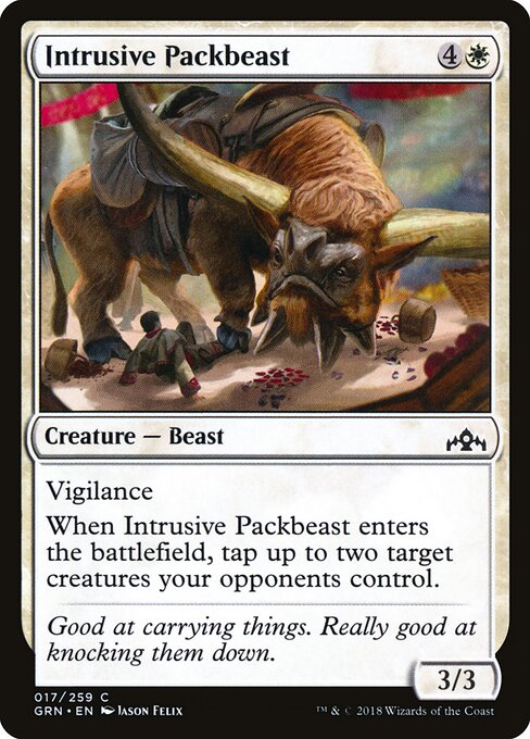 Intrusive Packbeast - Guilds of Ravnica Magic card