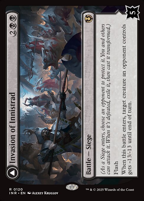 Invasion of Innistrad // Deluge of the Dead - Innistrad Remastered Magic card