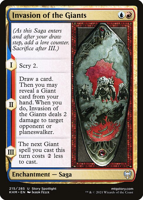 Invasion of the Giants - Kaldheim Magic card