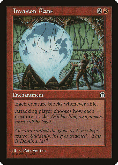 Invasion Plans - Stronghold Magic card
