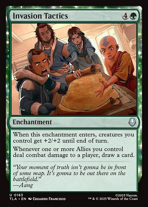 Invasion Tactics - Avatar: The Last Airbender Magic card
