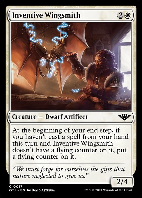 Inventive Wingsmith - Outlaws of Thunder Junction Magic card
