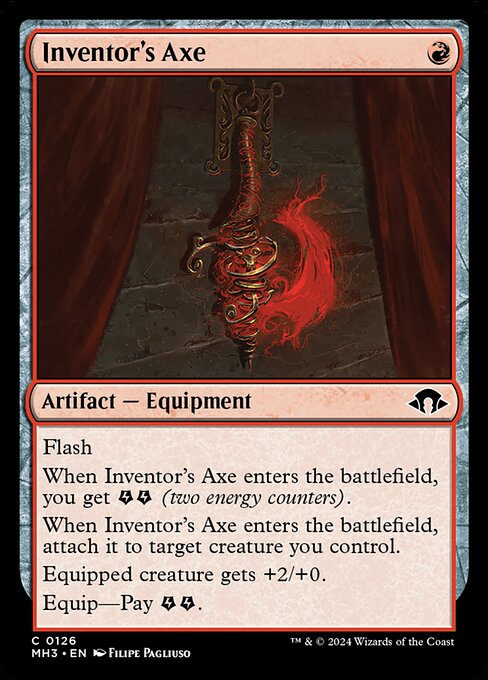 Inventor's Axe - Modern Horizons 3 Magic card