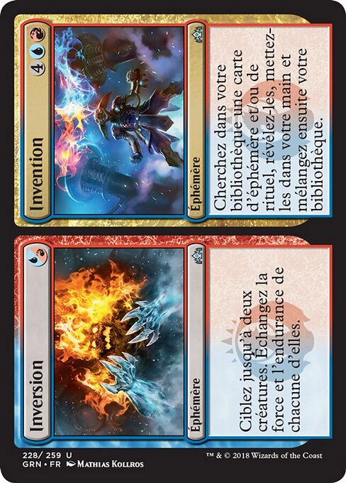 Invert // Invent - Guilds of Ravnica (#228) - Illustrated by Mathias Kollros - Magic: The Gathering Card