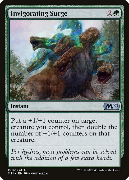 Invigorating Surge - Core Set 2021 Magic card