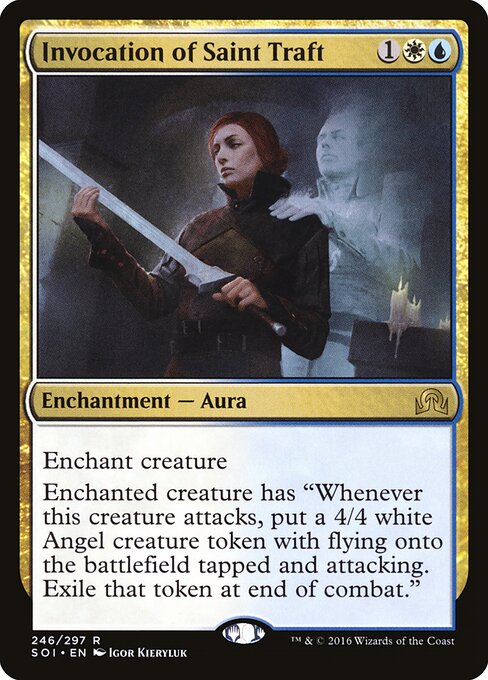 Invocation of Saint Traft - Shadows over Innistrad Magic card