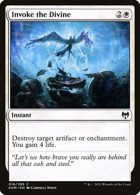 Invoke the Divine - Kaldheim Magic card