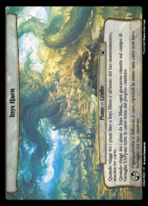Inys Haen - March of the Machine Commander (#54) - Illustrated by Aldo Domínguez - Magic: The Gathering Card