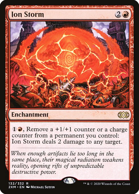 Orage ionique (Ion Storm) - Double Masters (#132) - Illustrated by Michael Sutfin - Magic: The Gathering Card