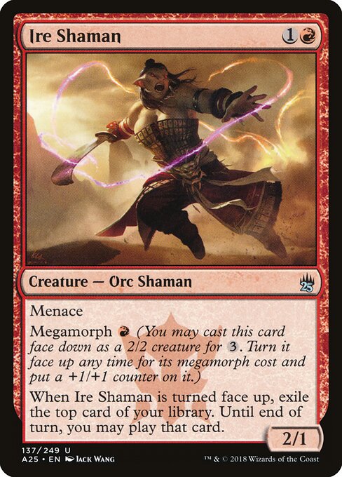 Ire Shaman - Masters 25 Magic card
