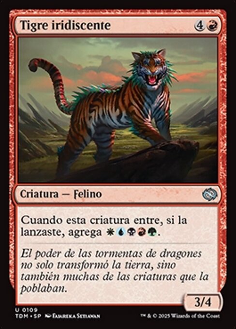 Iridescent Tiger