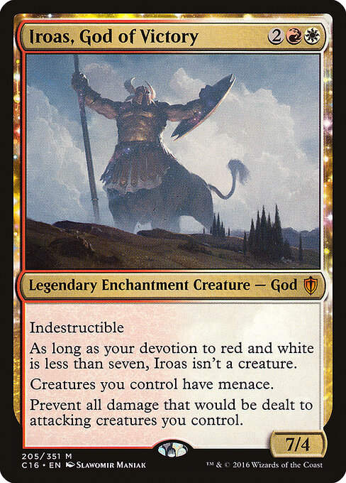Iroas, God of Victory - Commander 2016 Magic card