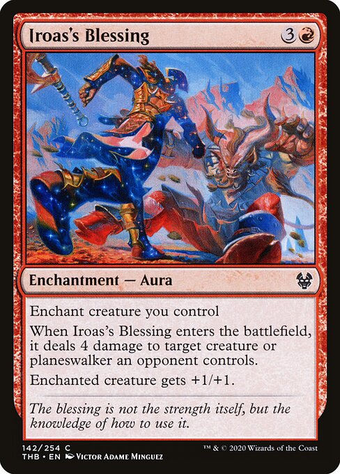 Iroas's Blessing - Theros Beyond Death Magic card