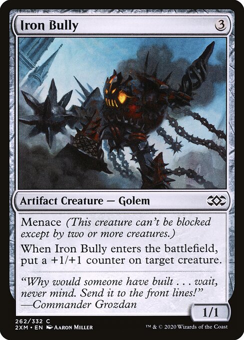 Iron Bully - Double Masters Magic card