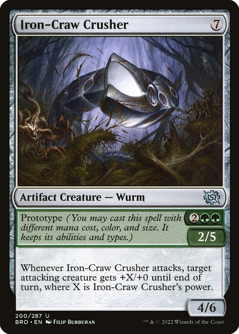 Iron-Craw Crusher - The Brothers' War Magic card