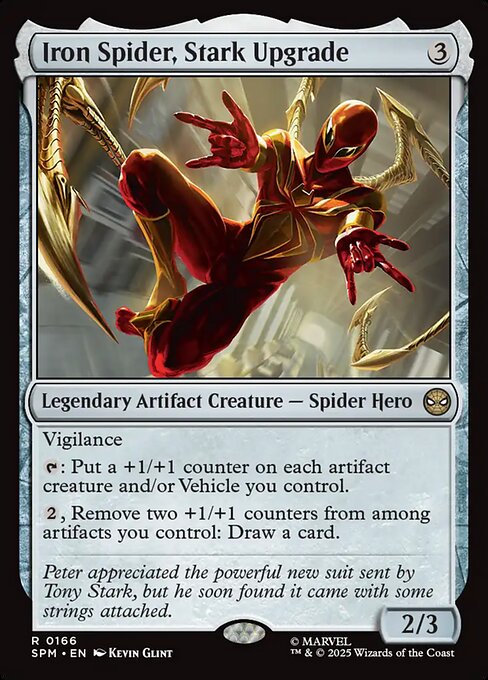 Iron Spider, Stark Upgrade - Marvel's Spider-Man Magic card