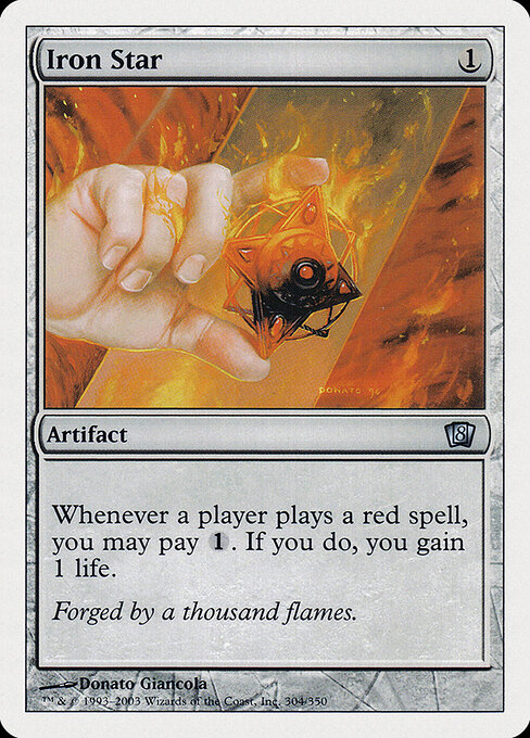 Iron Star - Eighth Edition Magic card