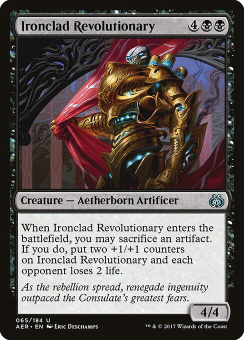 Ironclad Revolutionary - Aether Revolt Magic card