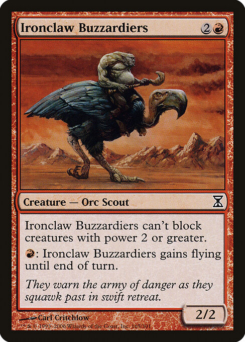Ironclaw Buzzardiers - Time Spiral Magic card