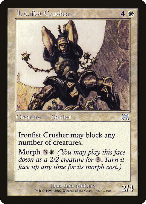 Ironfist Crusher - Onslaught Magic card