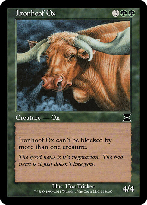 Ironhoof Ox - Masters Edition IV Magic card