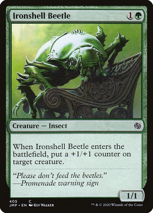 Ironshell Beetle - Jumpstart Magic card