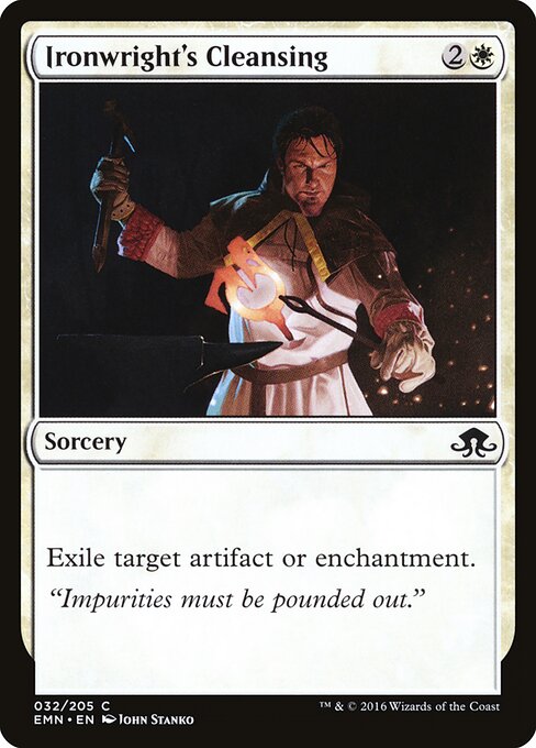 Ironwright's Cleansing - Eldritch Moon Magic card