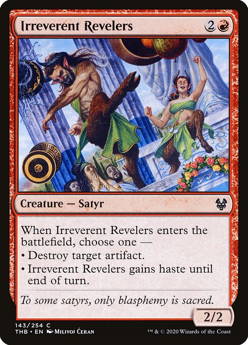 Irreverent Revelers - Theros Beyond Death Magic card