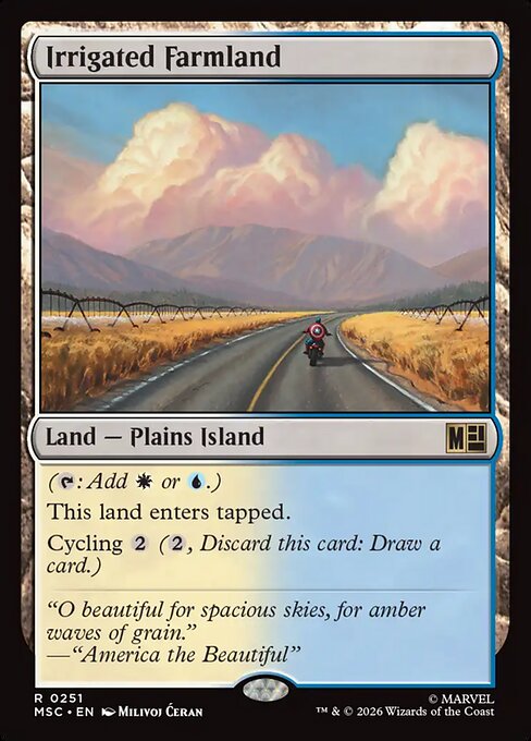 Irrigated Farmland - Marvel Super Heroes Commander Magic card