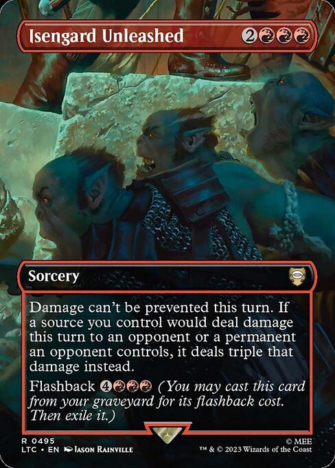 Isengard Unleashed - Tales of Middle-earth Commander Magic card
