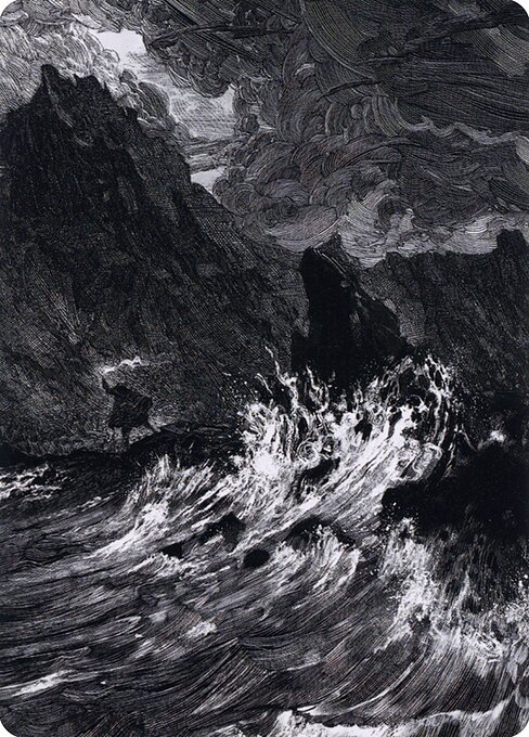 Island // Island - Strixhaven Art Series MTG card scan