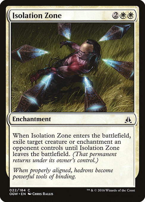 Isolation Zone - Oath of the Gatewatch Magic card