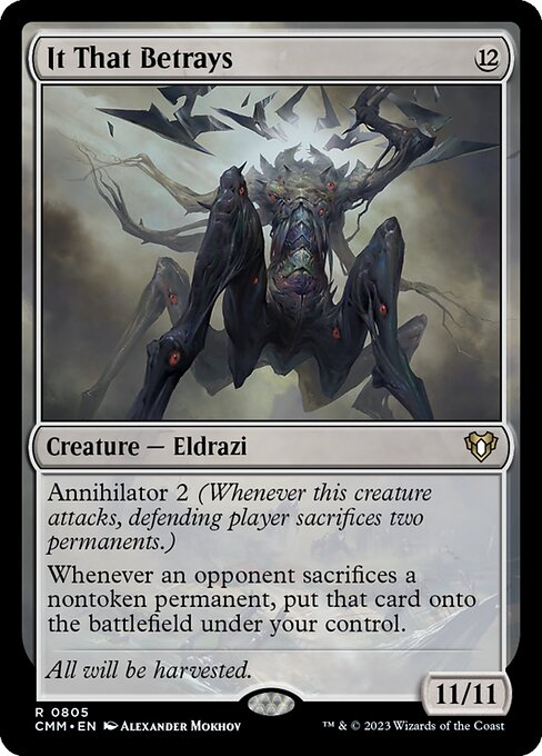 It That Betrays - Commander Masters Magic card
