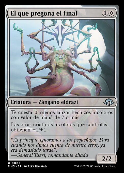 Es, das das Ende ankündigt (It That Heralds the End) - Modern Horizons 3 (#9) - Illustrated by Alex Konstad - Magic: The Gathering Card