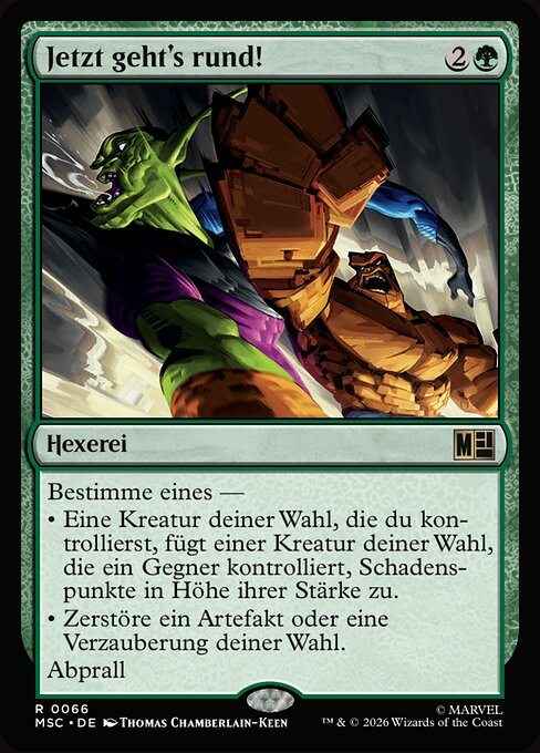 It's Clobberin' Time!