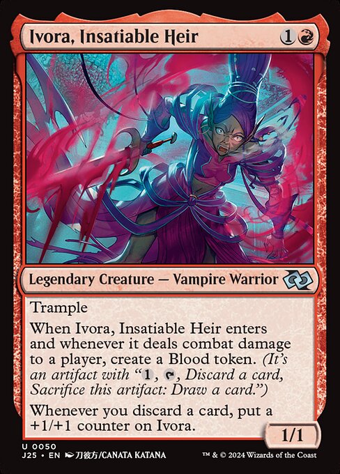 Ivora, Insatiable Heir - Foundations Jumpstart Magic card