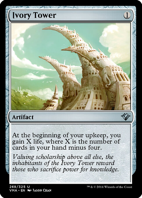 Ivory Tower - Vintage Masters Magic card