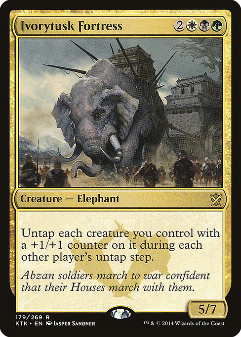 Ivorytusk Fortress - Khans of Tarkir Magic card