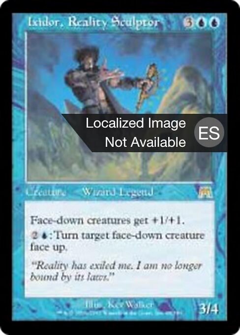 Íxidor, escultor de realidad (Ixidor, Reality Sculptor) - Onslaught (#89) - Illustrated by Kev Walker - Magic: The Gathering Card
