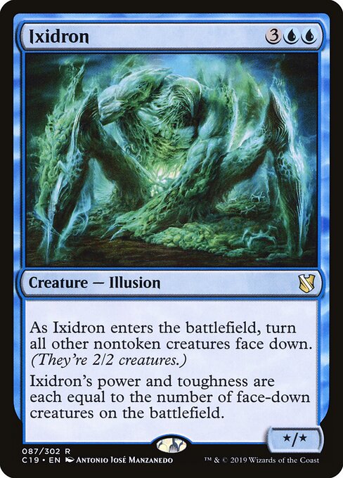 Ixidron - Commander 2019 Magic card