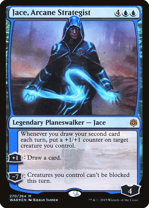 Jace, Arcane Strategist - War of the Spark Magic card