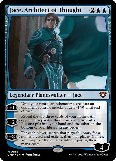 Jace, Architect of Thought - Commander Masters Magic card