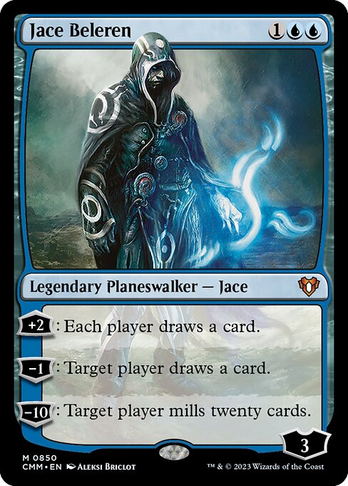 Jace Beleren - Commander Masters Magic card