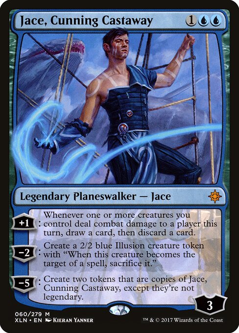Jace, Cunning Castaway - Ixalan Magic card