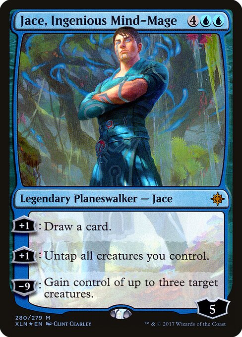 Jace, Ingenious Mind-Mage - Ixalan Magic card