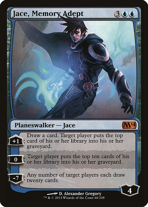 Jace, Memory Adept - Magic 2014 Magic card